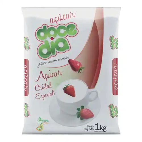 2kg Cristal Branco Açúcar