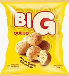 Pão de Queijo Congelado PCT 1Kg