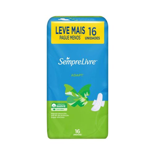 Absorvente LV PG C/ Abas 16un