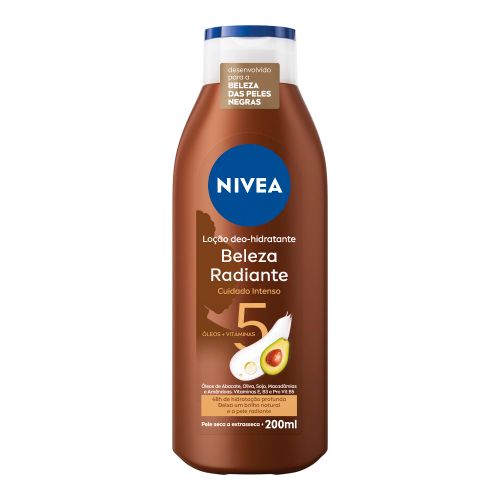 Loção Hidra Beleza Rad Unif, Milk Extra Seca, Lotion, Soft Milk ou Beleza Rad Intenso 200ml