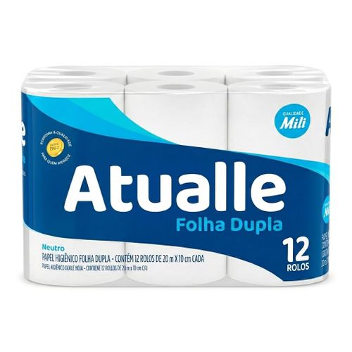 Papel Higienico Folha Dup 12un 20mt