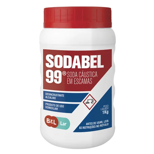 Soda Caustica Pote 1kg