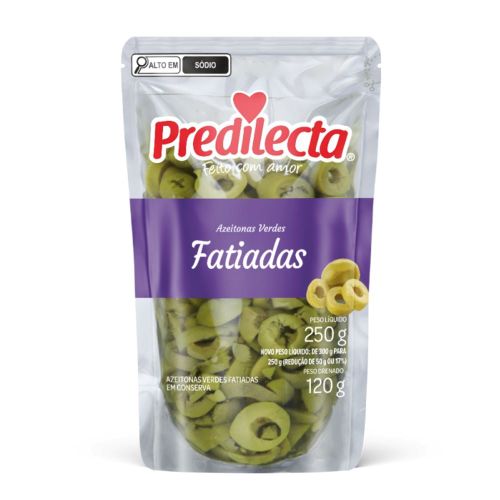 Azeitona Verde Fatiada 120g
