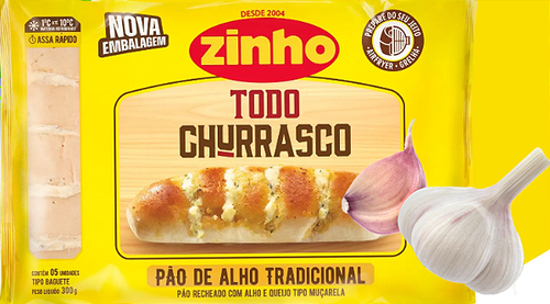 Pão de Alho Baguete Tradicional 300g